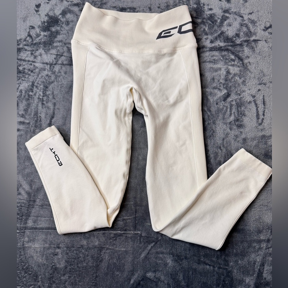 ECHT Arise Scrunch Cream Leggings